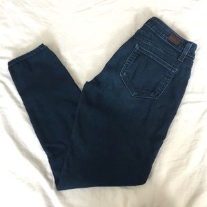 Paige Denim Blue Skinny Verdugo Ankle • Sz 25